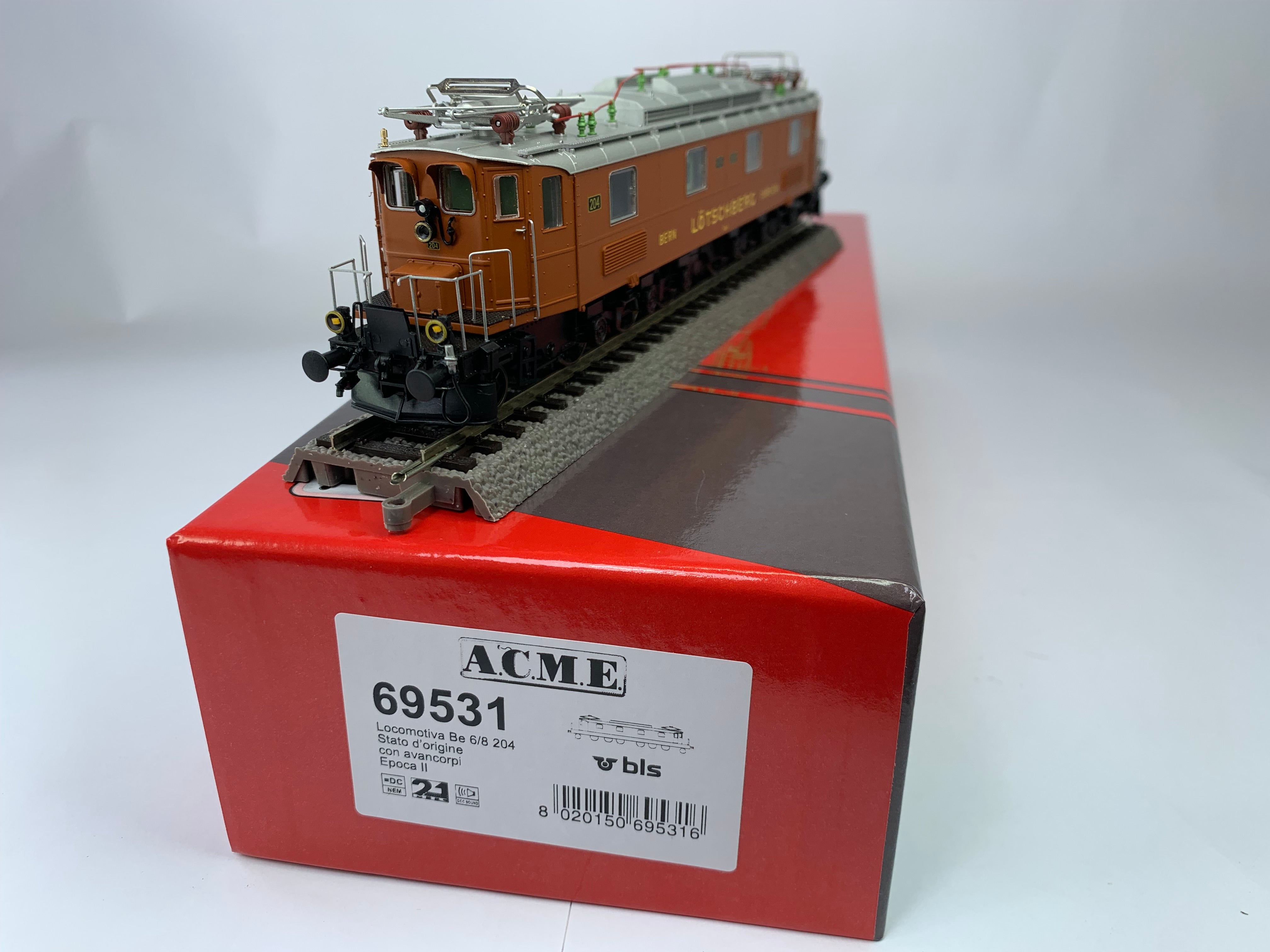 ACME 65531 E-Lok Be 6/8 BLS AC WS Digital H0 (Gebraucht) in Basel für ACME 65531 E-Lok Be 6/8 BLS AC WS Digital H0 (Gebraucht) in Basel für